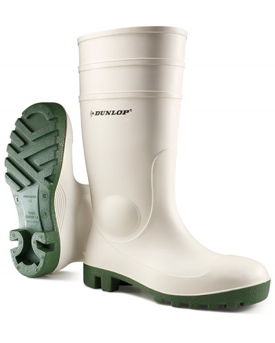 Dunlop Wellingtons White Safety